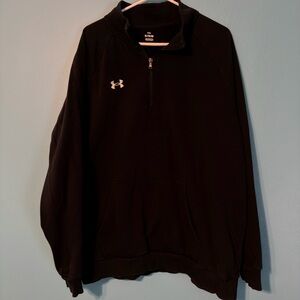 Under Armour Men's Black Quarter Zip